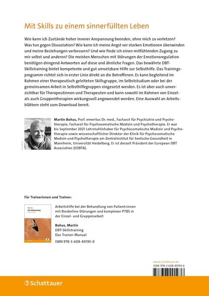 Produktbild: DBT-Skillstraining
