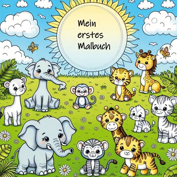 Produktbild: Mein erstes Malbuch
