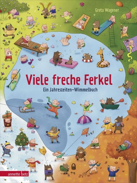Produktbild: Viele freche Ferkel - Ein Pappbilderbuch voller niedlicher Haus- und Wildschweinchen