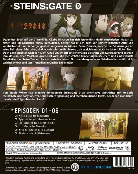 Produktbild: Steins;Gate 0 Vol. 1