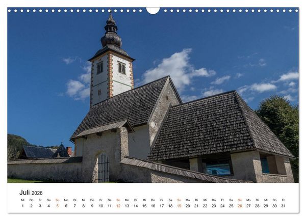 Produktbild: Oberkrain und Triglav-Nationalpark (Wandkalender 2026 DIN A3 quer), CALVENDO Monatskalender