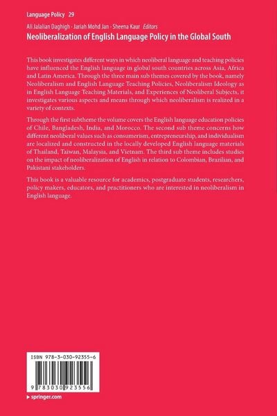 Produktbild: Neoliberalization of English Language Policy in the Global South