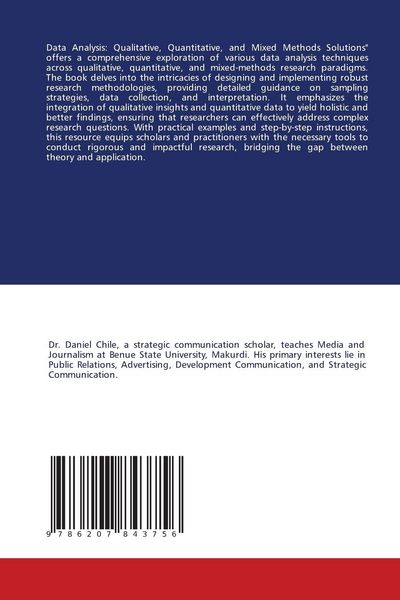 Produktbild: Data Analysis: Qualitative, Quantitative and Mixed Methods Solutions