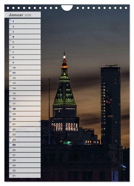 Produktbild: New York - Manhattan (Wandkalender 2026 DIN A4 hoch), CALVENDO Monatskalender