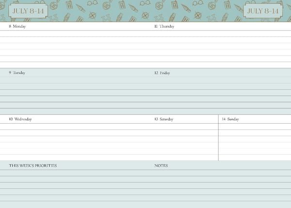 Produktbild: Harry Potter 2024-2025 Academic Year Planner