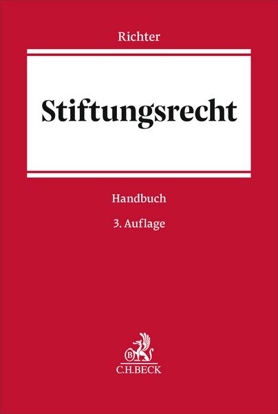 Produktbild: Stiftungsrecht