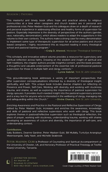Produktbild: Enriching Awareness and Practice in the Pastoral and Reflective Supervision of Clergy