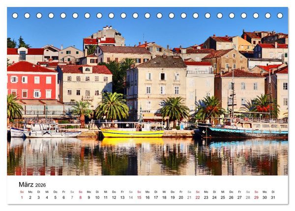 Produktbild: Kroatiens Inselzauber, Losinj (Tischkalender 2026 DIN A5 quer), CALVENDO Monatskalender