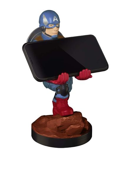 Produktbild: Cable Guy - Marvel: Captain America, St&auml;nder f&uuml;r Controller, Mobiltelefon und Tablets