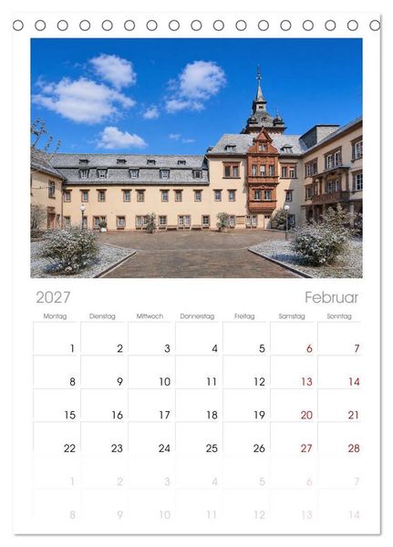 Produktbild: Tischplaner 2027 - Gelnhausen Meerholz und Hailer (A5 Tischkalender zum Aufstellen) CALVENDO