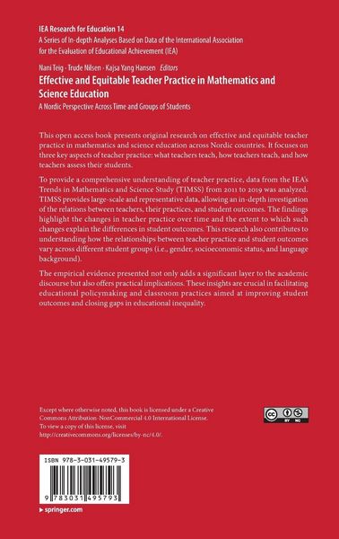 Produktbild: Effective and Equitable Teacher Practice in Mathematics and Science Education