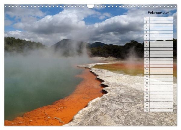 Produktbild: Kia ora, Aotearoa - Wunderbares Neuseeland (Wandkalender 2026 DIN A3 quer), CALVENDO Monatskalender