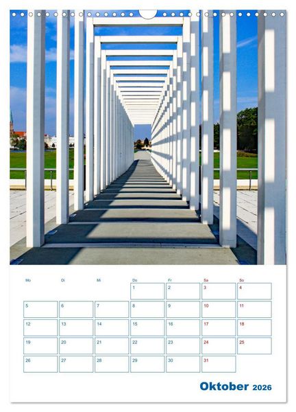 Produktbild: Residenzstadt Schwerin - Mecklenburg-Vorpommern - Terminplaner (Wandkalender 2026 DIN A3 hoch), CALVENDO Monatskalender