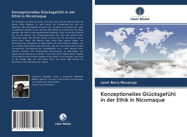 Konzeptionelles Glücksgefühl in der Ethik in Nicomaque, Taschenbuch von Leed-Boris Mouanga, Verlag Unser Wissen, 9786202839839