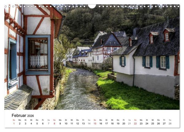 Produktbild: Die sch&ouml;nsten Orte der Eifel (Wandkalender 2026 DIN A3 quer), CALVENDO Monatskalender