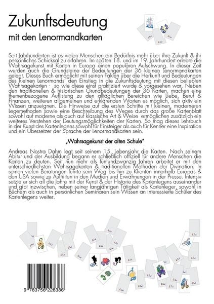 Produktbild: Zukunftsdeutung mit den Lenormandkarten