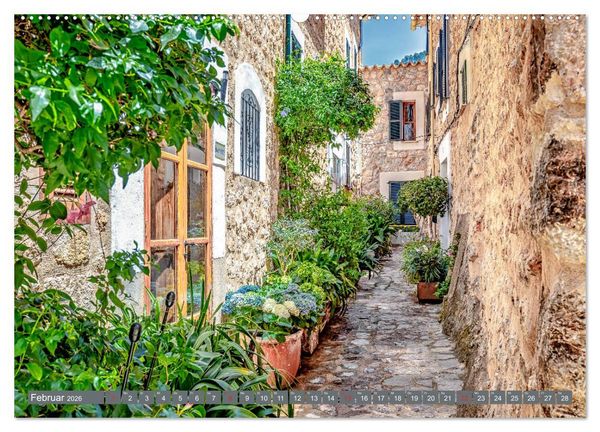 Produktbild: Mallorca - Mallorquinische Impressionen (Wandkalender 2026 DIN A2 quer), CALVENDO Monatskalender