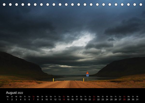 Produktbild: Landschaften bei Regenwetter (Tischkalender 2022 DIN A5 quer)