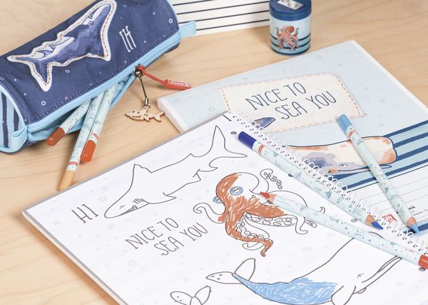 Produktbild: Brunnen Schlamper-Etui Happy Ocean