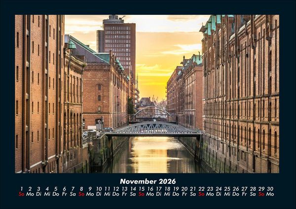 Produktbild: Hamburg 2026 Fotokalender DIN A4