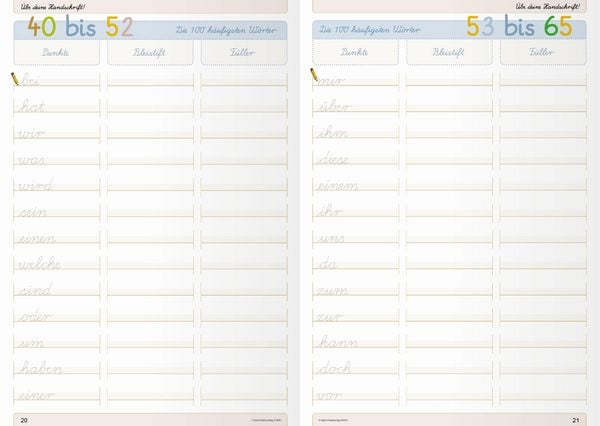 Produktbild: Ich kann die Schreibschrift + &Uuml;bungsheft zu den Buchstabenverbindungen - Lateinische Ausgangsschrift - 2 Hefte