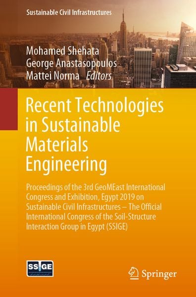 Produktbild: Recent Technologies in Sustainable Materials Engineering