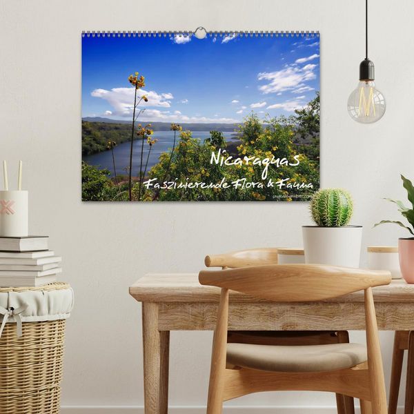 Produktbild: Nicaraguas faszinierende Flora & Fauna (Wandkalender 2026 DIN A3 quer), CALVENDO Monatskalender