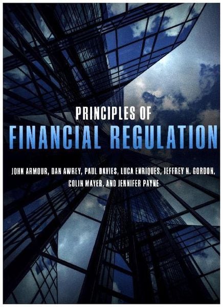 Produktbild: Principles of Financial Regulation