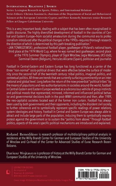 Produktbild: Football Politics in Central Europe and Eastern Europe