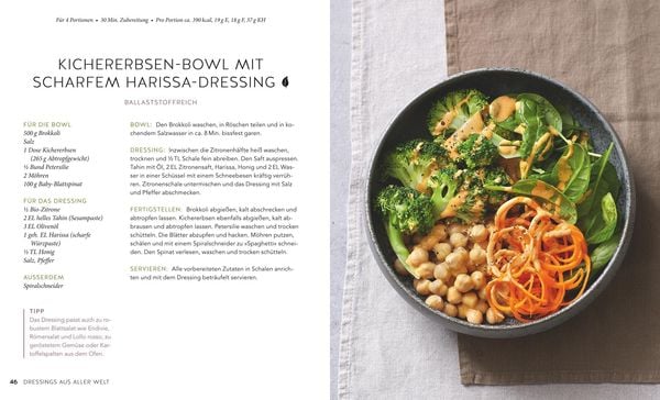 Produktbild: 1 Salat - 50 Dressings