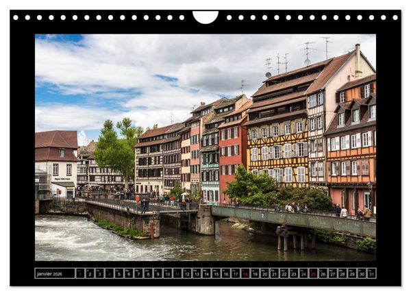 Produktbild: Strasbourg La Petite France (Calendrier mural 2026 DIN A4 vertical), CALVENDO calendrier mensuel