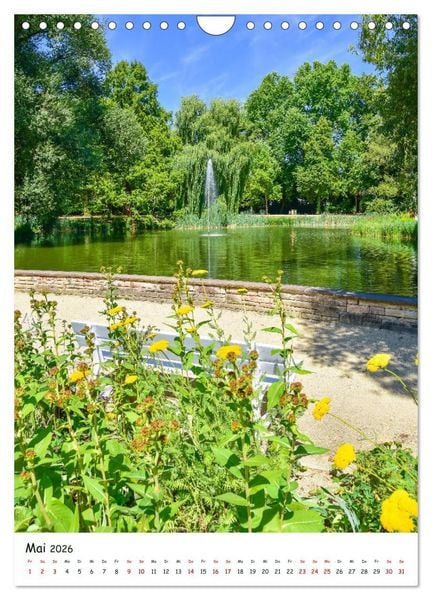 Produktbild: Regensburg G&auml;rten und Stadtparks (Wandkalender 2026 DIN A4 hoch), CALVENDO Monatskalender