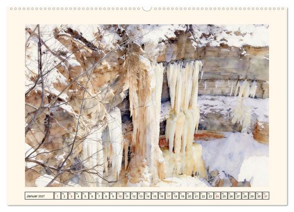 Produktbild: Reise nach Estland (Wandkalender 2027 DIN A2 quer), CALVENDO Monatskalender