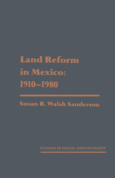 Produktbild: Land Reform in Mexico: 1910-1980