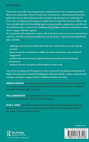 Produktbild: Universities and Regional Development