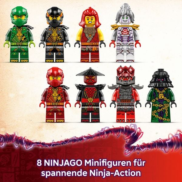 Produktbild: LEGO NINJAGO Lichtbogendrache - Bauspielzeug mit 8 Minifiguren 71836