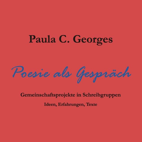 Produktbild: Poesie als Gespr&auml;ch