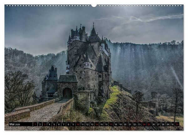 Produktbild: Mosel Impressionen Mystische Burgen und magische Orte (hochwertiger Premium Wandkalender 2026 DIN A2 quer), Kunstdruck in Hochglanz