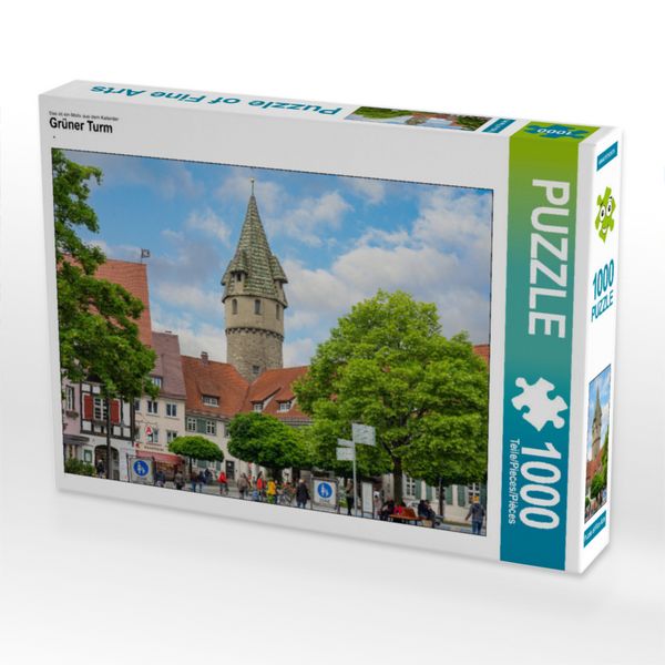 Produktbild: CALVENDO Puzzle Gr&uuml;ner Turm 1000 Teile Lege-Gr&ouml;&szlig;e 640 x 480 cm Foto-Puzzle Bild von Dirk Meutzner