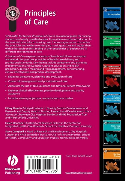 Produktbild: Principles of Care