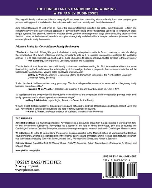 Produktbild: Consulting to Family Businesses