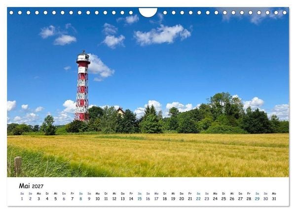 Produktbild: Elbinsel Krautsand - Impressionen von Land und Fluss (Wandkalender 2027 DIN A4 quer), CALVENDO Monatskalender