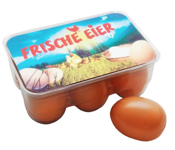 Produktbild: Kaufmannsladenartikel Frische Eier in SB Packung 6 St&uuml;ck