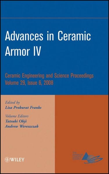 Produktbild: Advances in Ceramic Armor IV, Volume 29, Issue 6