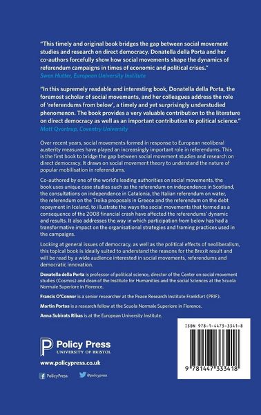 Produktbild: Social movements and referendums from below