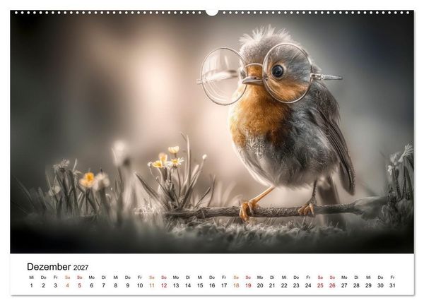 Produktbild: Brillen Bande (hochwertiger Premium Wandkalender 2027 DIN A2 quer), Kunstdruck in Hochglanz