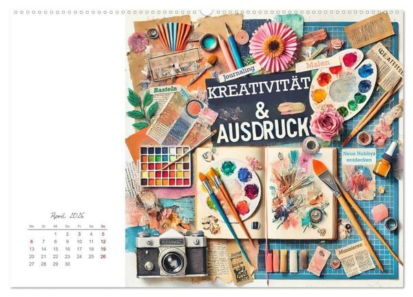 Produktbild: Soulful Days - Dein Selfcare-Kalender (Wandkalender 2026 DIN A2 quer), CALVENDO Monatskalender