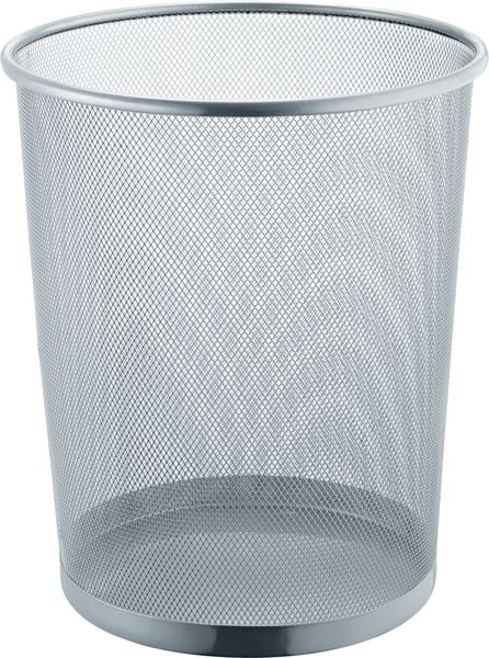 Produktbild: HELIT Papierkorb the circle network Mesh, silber