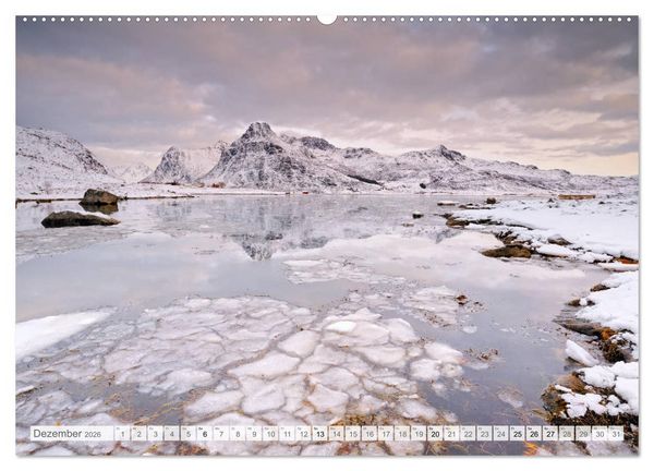 Produktbild: Traumziel Lofoten (Wandkalender 2026 DIN A2 quer), CALVENDO Monatskalender