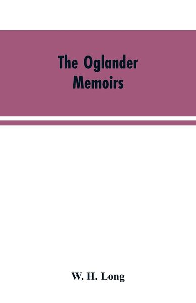 Produktbild: The Oglander memoirs
